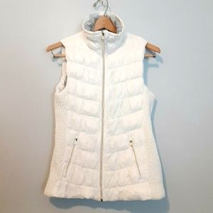 CALVIN KLEIN Performance Puffer Down Vest White